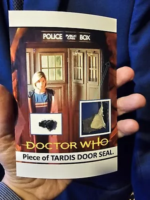 Buy Doctor Who Screen Used Genuine Prop Jodie TARDIS DOOR SEAL Peice.  • 15£