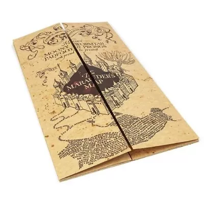 Buy Harry Potter Hogwarts Marauder's Map Book Movie Prop Wizarding World Cosplay • 8.50£