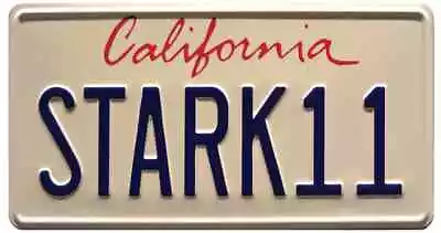 Buy Stark11 Avengers Marvel Tony Stark Ironman Metal Film License Plate Prop • 11.99£