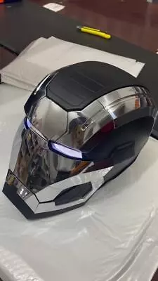 Buy 1:1 New War Machine Iron Man MK5 Helmet Wearable Voice-control Mask Cosplay Prop • 240£