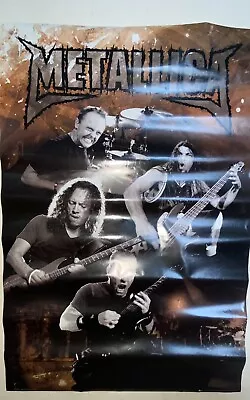 Buy Large Metallica Poster 36”X24 Stranger Things Prop Master Of Puppets Rock Music  • 35£