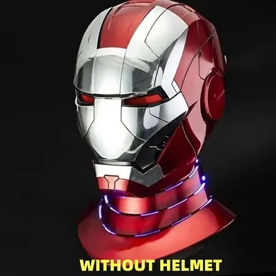 Buy Iron Man MK5 Helmet Base Stand W/ LED 5.2 Bluetooth Speaker Breathing Light 1:1 • 135.99£