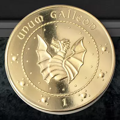 Buy Harry Potter Gringotts Galleon Coin, Wizarding World, Noble Cosplay, Hogwarts HP • 4.72£