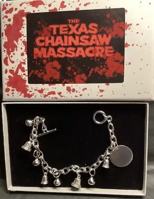 Buy Texas Chainsaw Massacre Leatherface Pam Bell Charm Bracelet  2 Sizes 2 Closures • 11.50£
