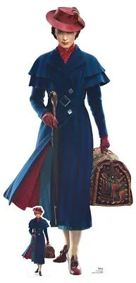 Buy Mary Poppins Lifesize And FREE Mini Cardboard Cutout / Standee - Emily Blunt • 40.99£