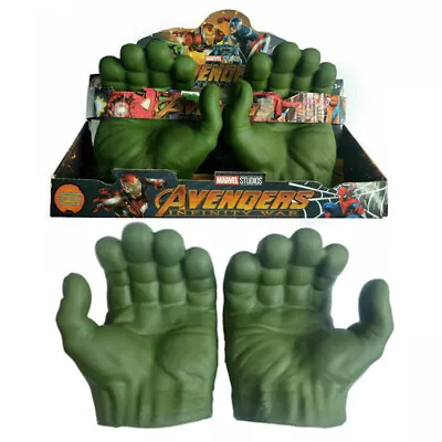 Buy Hulk Smash Hands Avengers Cosplay Soft Toy Doll Gloves One Pair Party Toy Props • 12.59£