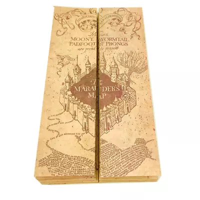 Buy Harry Potter Marauders Map Prop Replica Hogwarts Witchcraft & Wizardry UK Stock • 5.99£