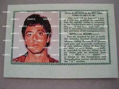 Buy SCARFACE MOVIE - Tony Montana Green Card ( Screen Accurate ) • 12.24£