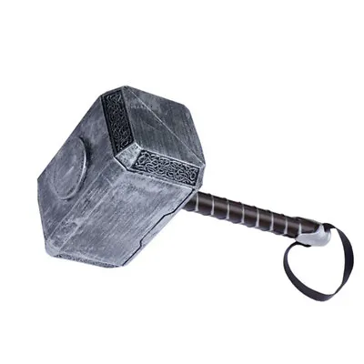 Buy Marvel Mjolnir Cosplay Props PU Foam Thor Hammer Toy Cosplay Roleplay Con Safe • 31.99£