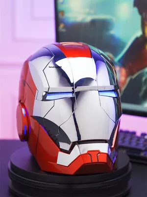 Buy AUTOKING Iron Man MK5 2.0 Ver. Helmet 1:1 Wearable Voice Control Ears Lights New • 235£