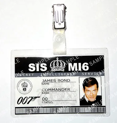 Buy James Bond 007 Roger Moore Prop Fancy Dress Cosplay Costume Comic Con Halloween • 8.99£