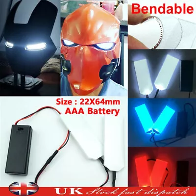 Buy Bendable LED Light Eyes Kits For Iron Man Black Panther Helmet Cosplay Props DIY • 9.21£