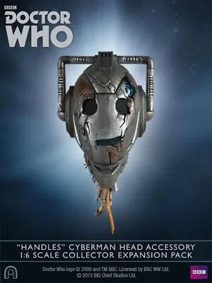 Buy Big Chief Studios Doctor Who HANDLES Cyberman Helmet Prop Replica 1:6 Figure NEW • 100£