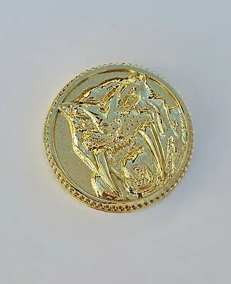 Buy Sabertooth Tiger Power Coin Gold Dino Made For Legacy Ranger Morpher Prop • 18.89£