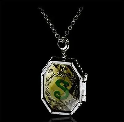 Buy Harry Potter Prop Slytherin Horcrux Locket Pendant Necklace - Lord Voldermort UK • 4.79£