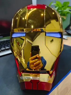 Buy Iron Man MK5 1:1 Helmet Wearable Voice-control Deformed Mask Cosplay • 137.99£