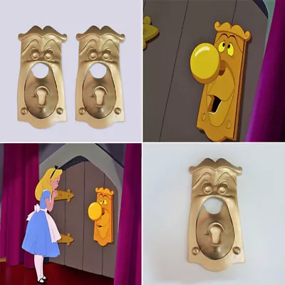 Buy Alice In Wonderland Gold Door Knob, Working Prop,Door Knob Decoration • 14.70£