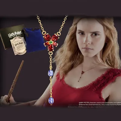Buy Harry Potter Deathly Hallows Hermione Necklace Pendant Cosplay Costume Prop Gift • 4.79£