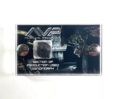 Buy Alien Vs Predator Production Used Xenomorph Movie Prop Piece Display With COA. • 39.99£