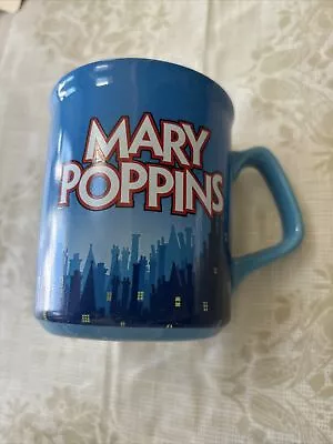 Buy Disney Mary Poppins Souvenir Mug Cup From The Musical Tour Blue Prop • 5£