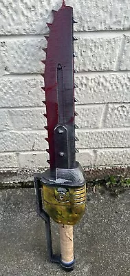 Buy Fallout Ripper Saw Cosplay Prop Weathered With Blood Splatter • 70£