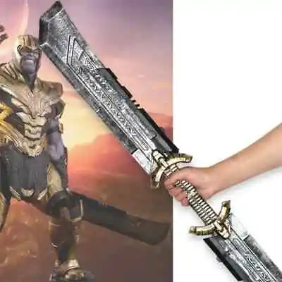Buy Avengers 1:1 Double-Edged Thanos Sword Cosplay Weapon Prop Model Marvel Thor • 24.95£
