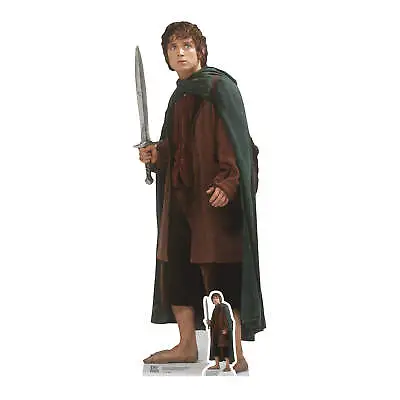 Buy Frodo Baggins The Lord Of The Rings Cardboard Cutout Official Standee FREE Mini • 34.99£