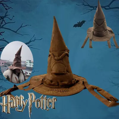Buy Harry Potter Sorting Hat Hogwarts Talking Caps Magic Hat Cosplay Prop Kids Gifts • 14.39£