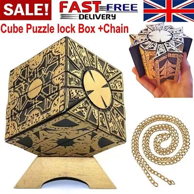 Buy Hellraiser Cube Puzzle Lock Box Figure Action Toy Lament Terror Film Horror Prop • 8.50£