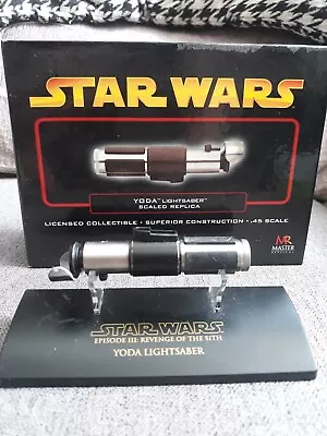 Buy Star Wars Master Replicas. Yoda Lightsaber.0.45 Scale. With Box  • 19.99£