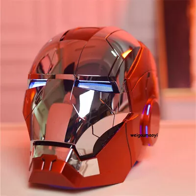 Buy Autoking Iron Man Mk5 1:1 Helmet Mask 2.0 Version With Ear Surround Lamp Light • 160£