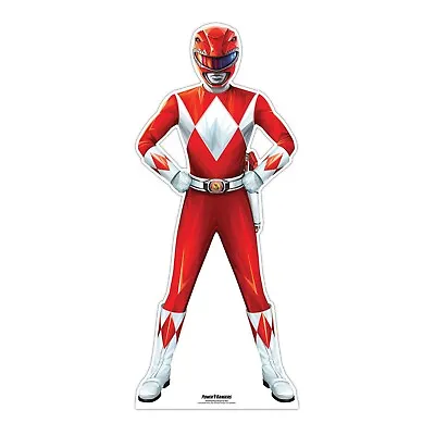 Buy Power Ranger Red Official Mini Cardboard Cutout / Standee / Standup • 23.99£
