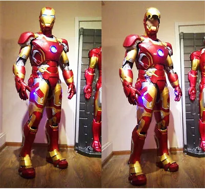 Buy Iron Man Wearable Armor Cosplay Props DIY EVA White Model Uniform Material Bags • 313.55£
