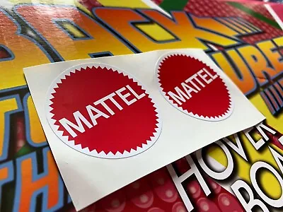 Buy Back To The Future Hoverboard Mattel Stickers 1:1 Replica • 6.45£