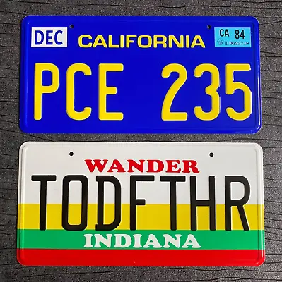 Buy Stranger Things PCE235 And TODFTHR License Plates 2 Pack 300mm X 150mm • 22.99£