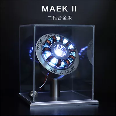 Buy MK2/MK1 Iron Man Arc Reactor Proof That Tony Stark Heart LED Chest Lamp Light  • 73.67£