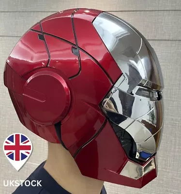 Buy Autoking 1/1 Iron Man MK5 Helmet Wearable Props Voice-controlled Transform Mask • 175.74£