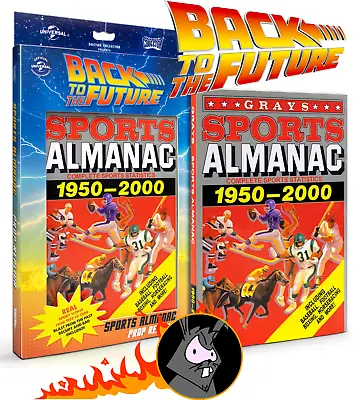 Buy Back To The Future Grays Sports Almanac Prop Replica - Doctor Collector • 28.50£