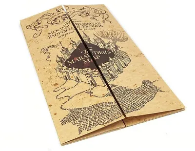 Buy Harry Potter Marauders Map Prop Replica UK Seller Great Gift Harry Potter Fan • 4.58£