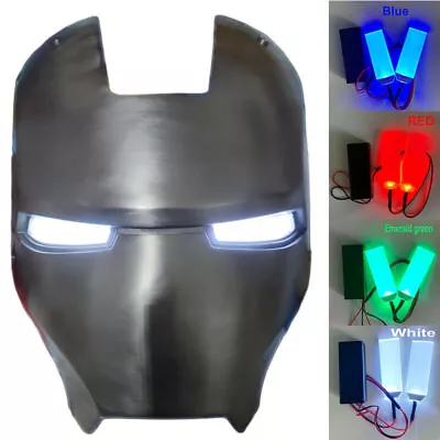 Buy DIY LED Light Eyes Kits 1:1 Iron Man Helmet Colorful Eye Light Mask Cosplay Prop • 6.99£