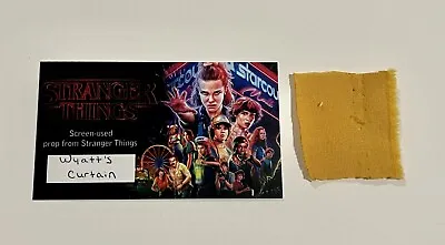 Buy Stranger Things Prop Starcourt Mall Curtain Piece • 7.56£