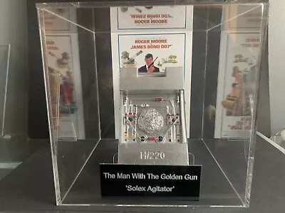 Buy The Man With The Golden Gun Solex Agitator Prop Display James Bond Memorabilia • 185£