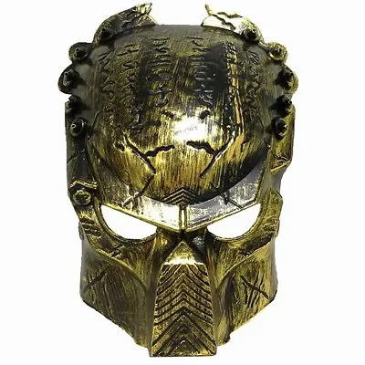 Buy Plastic Alien Mask Gold • 8£