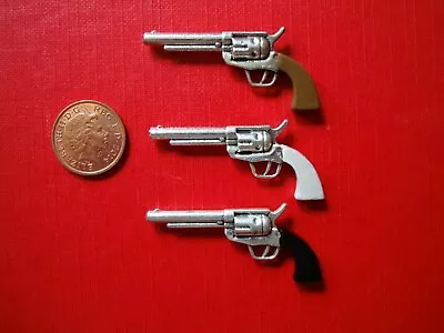 Buy 1/6 Scale Cowboy Gun Revolver Pistol X 3 Prop For 12  Action Figures Dragon BBI • 11.50£