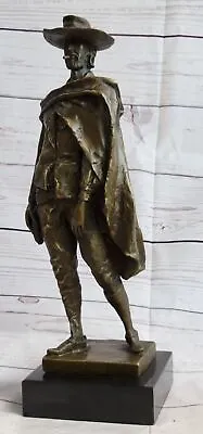 Buy Bronze Sculpture Hand Made Hot Cast Museum Quality Eastwood Movie Prop Statue • 377.05£