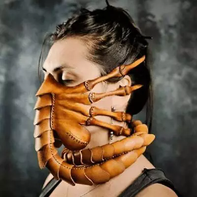 Buy Creepy Alien Face Hugger Face Hugger Mask Latex Halloween Prop Mask • 24.52£