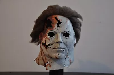 Buy Michael Myers Mask Rehaul Halloween 2 Rob Zombie Horror Prop Simmons FX • 99.99£