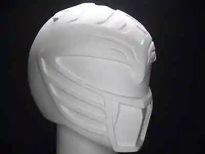Buy 1995 Mighty Morphin Power Rangers The Movie White Ranger Helmet Cast Prop • 282.55£
