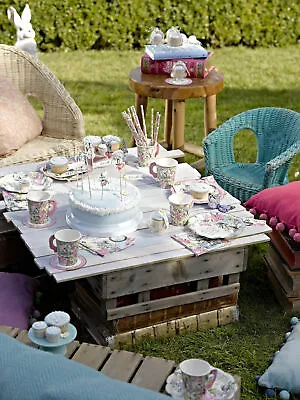 Buy Floral Talking Tables Alice Vintage Tea Party Birthday Wedding Decorations • 7.99£