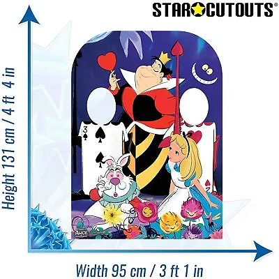 Buy Alice In Wonderland Queen Of Hearts Child Lifesize Stand In Party Photo Prop  • 27.99£